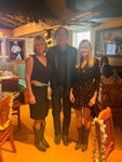 28. Sept 14 -with Sammye Walton & Wes Studi in Tulsa at the Murrow Indian Childrens Home Fundraiser. Wes attended the school when he was a child and spoke very passionately about it.
